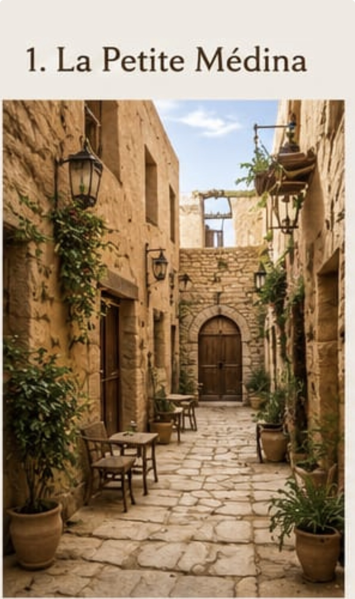 Architecture traditionnelle marocaine pour les séjours au Domaine